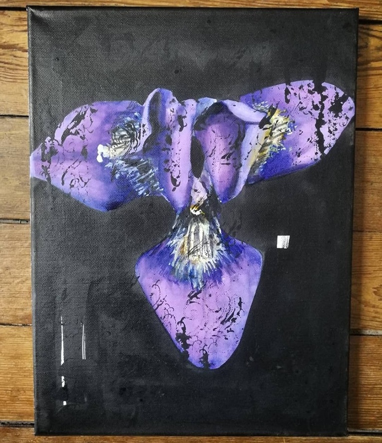 Orchydée violette