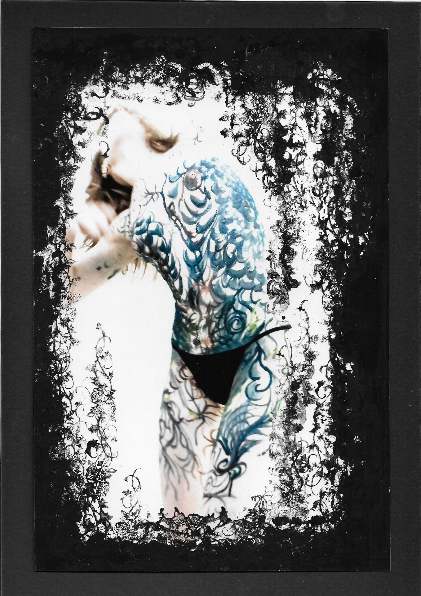 Inked body art photoshoot