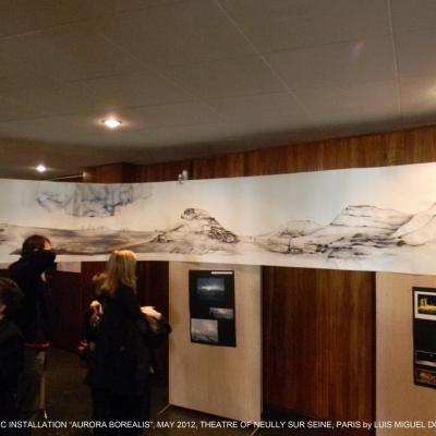 Exposition au théatre de Neuilly sur Seine