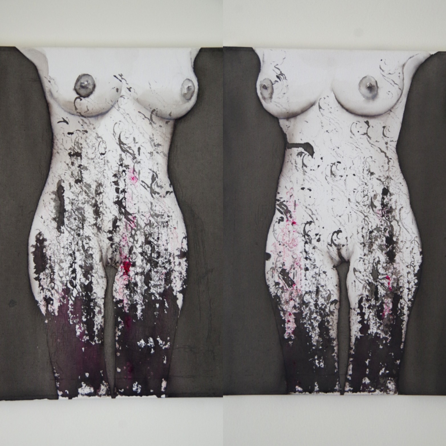 L'encre sur la toile