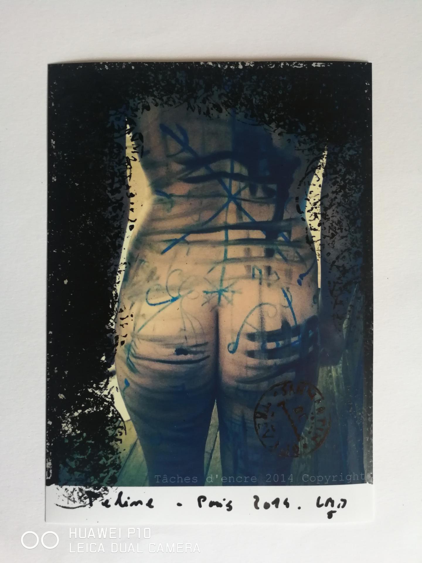 Inked body art photoshoot