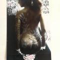 Inked body art photoshoot