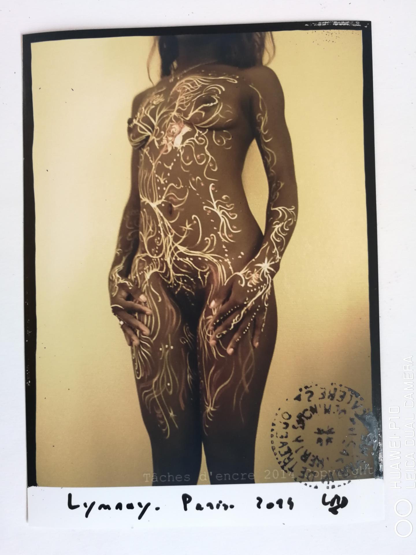 Inked body art photoshoot