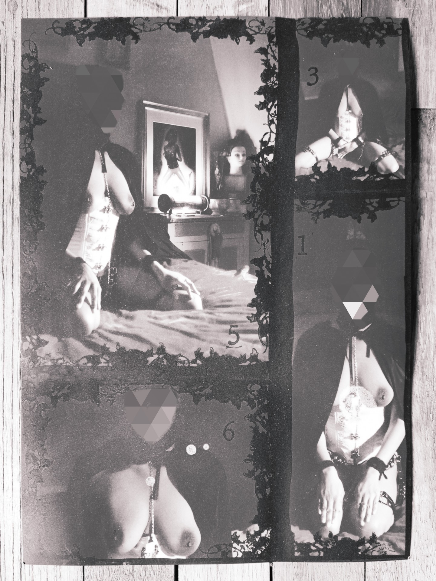 Gorean slave positions 1, 3, 4 & 6