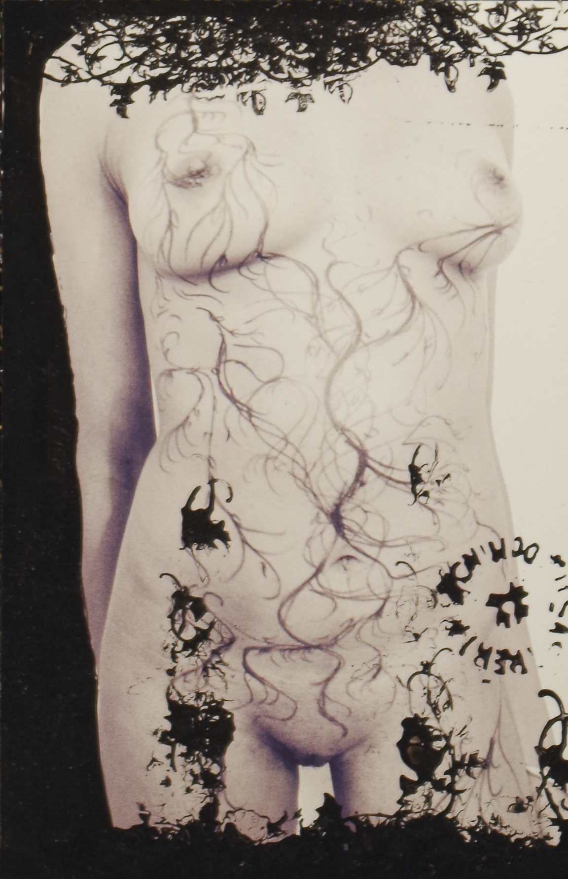 Inked body art photoshoot