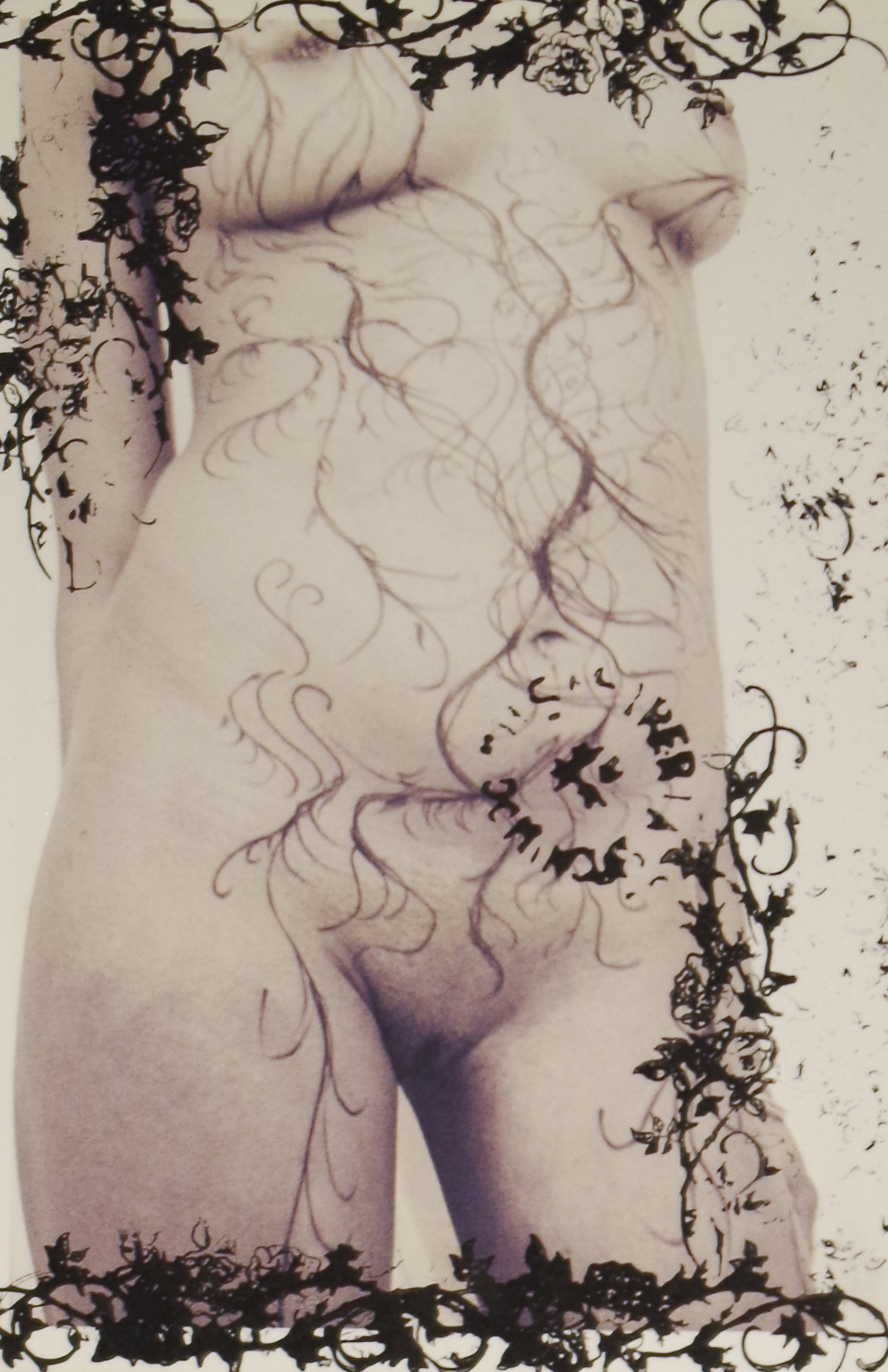 Inked body art photoshoot