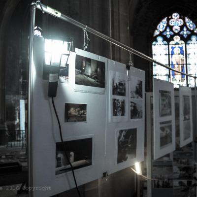 Installation à l'église St Bernard 