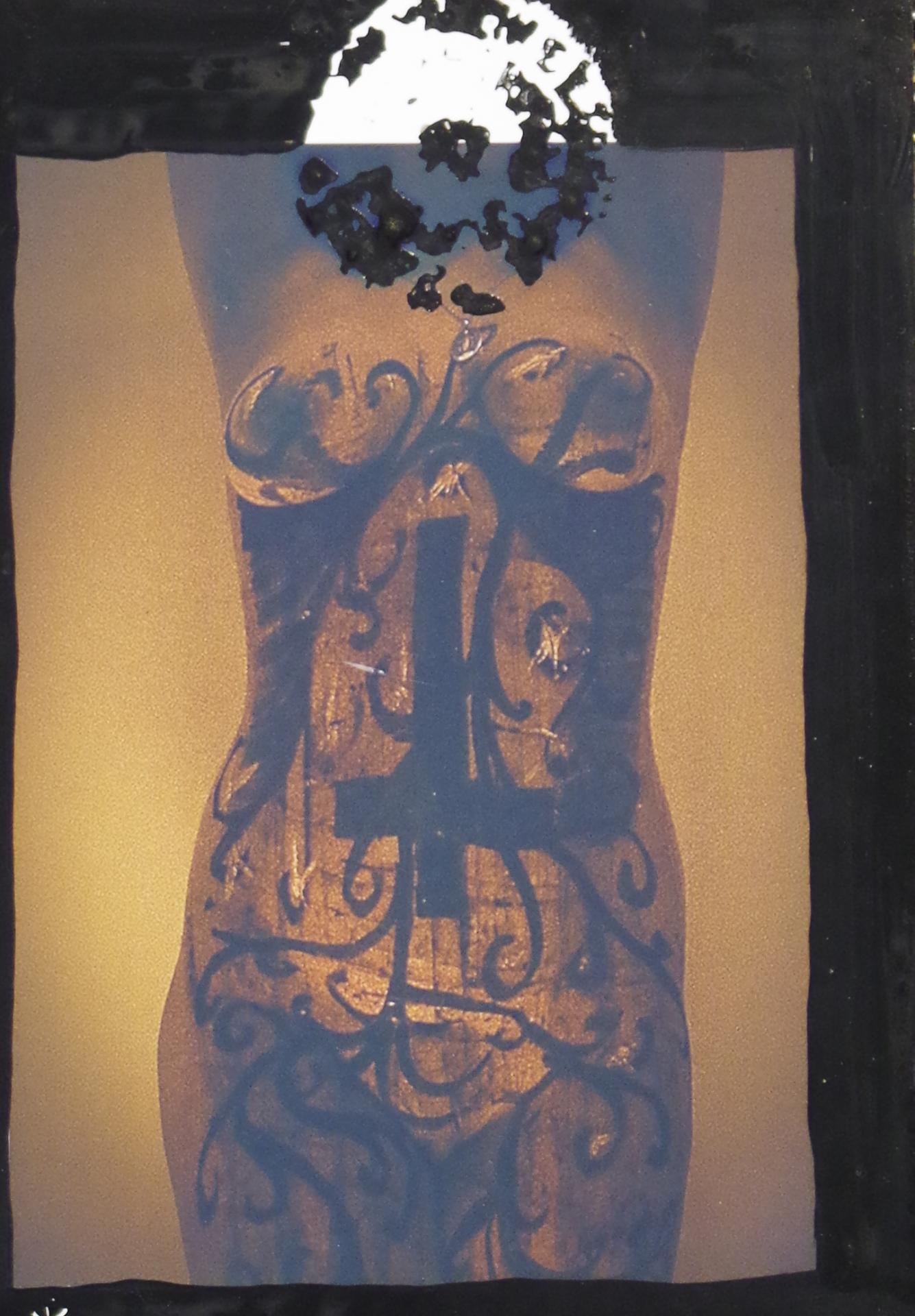 Inked body art photoshoot